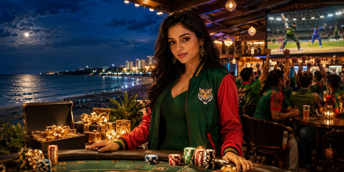 কক্সবাজার সমুদ্র সৈকতে ক্রিকেট বাজির দৃশ্য, সূর্যাস্তের আলোয় উজ্জ্বল সমুদ্র তীর